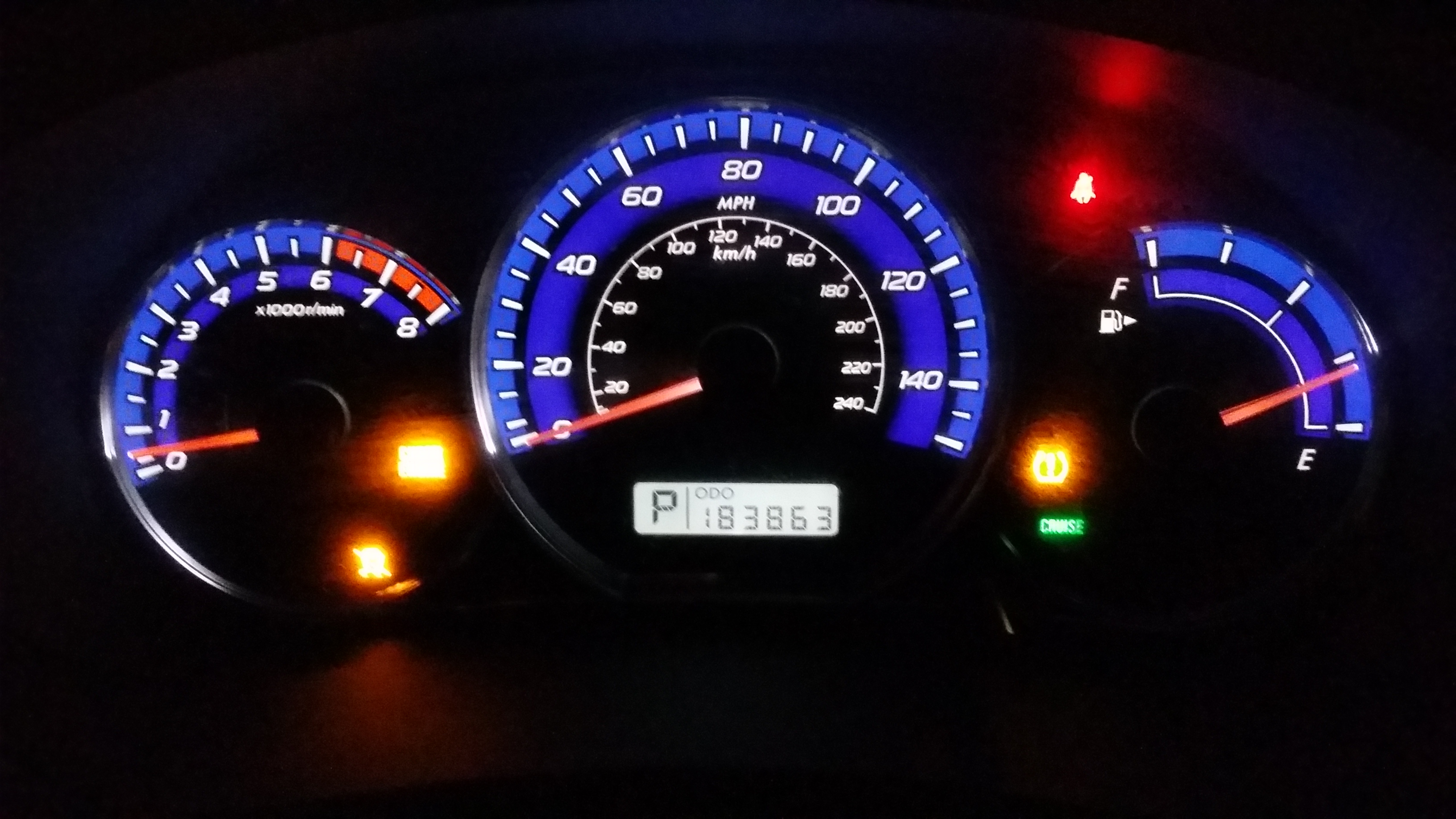 ALL of the dash lights on with car running 