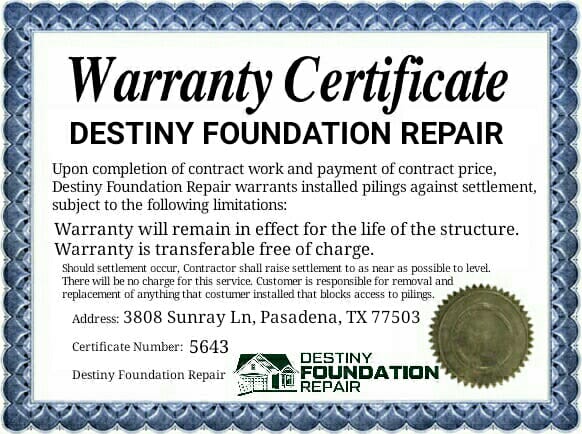 Warranty given