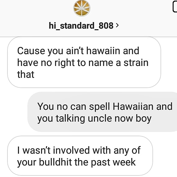 He claims HI yet cannot spell Hawaiian?