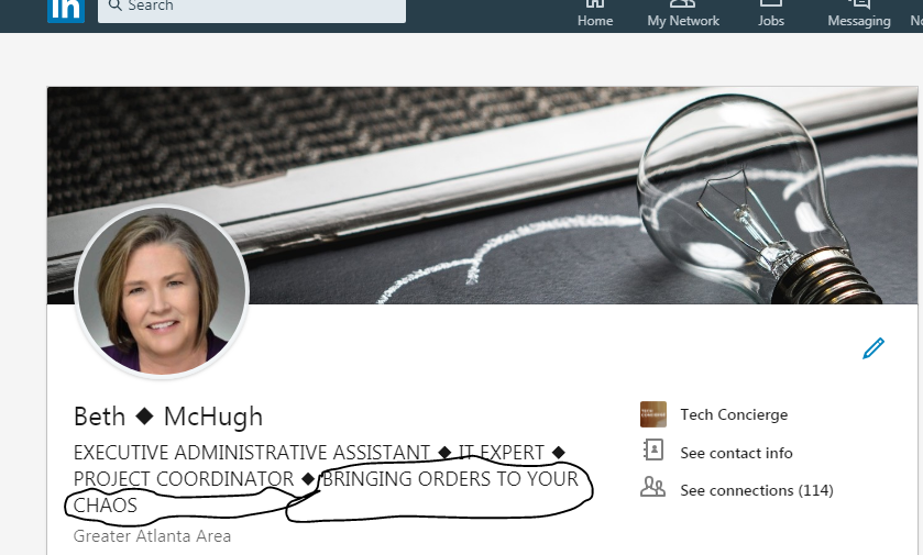 Beth McHugh LinkedIn 