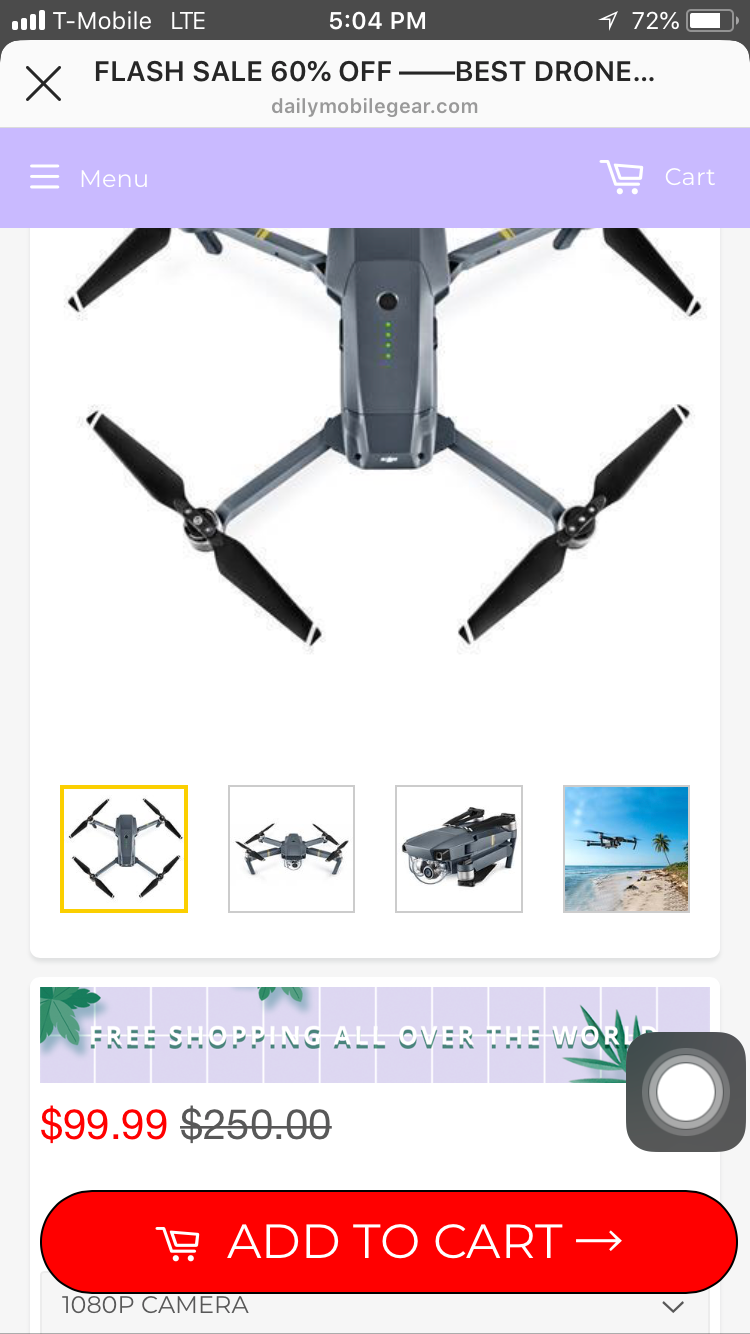 $999.00 Drone for $99.99????