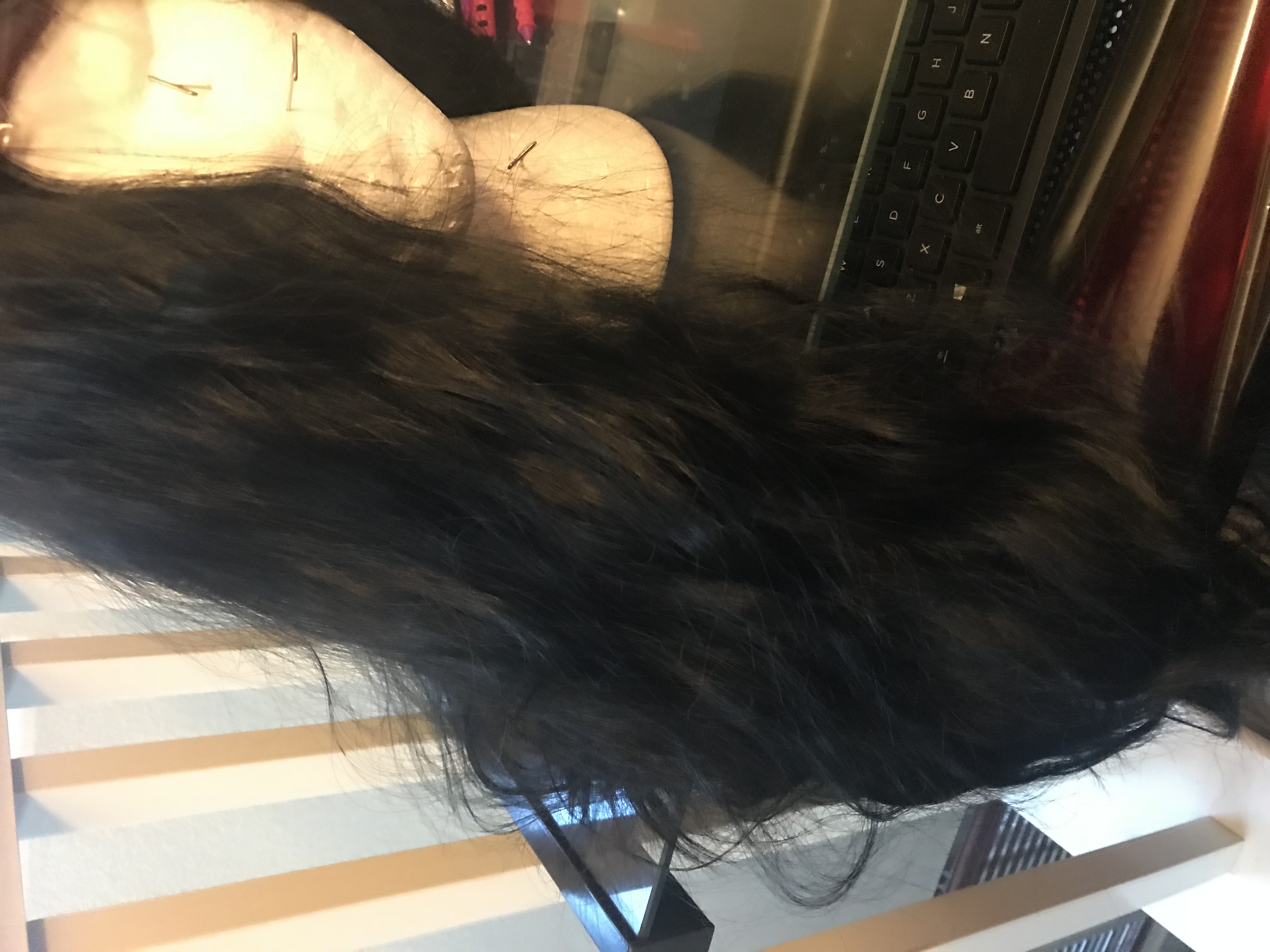 lacefront virgin human hair wig 