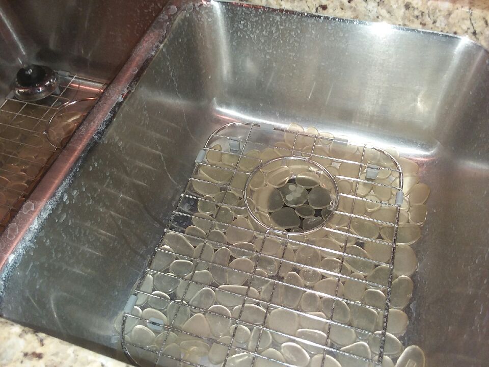 Damaged sink by Mr. Sandlees