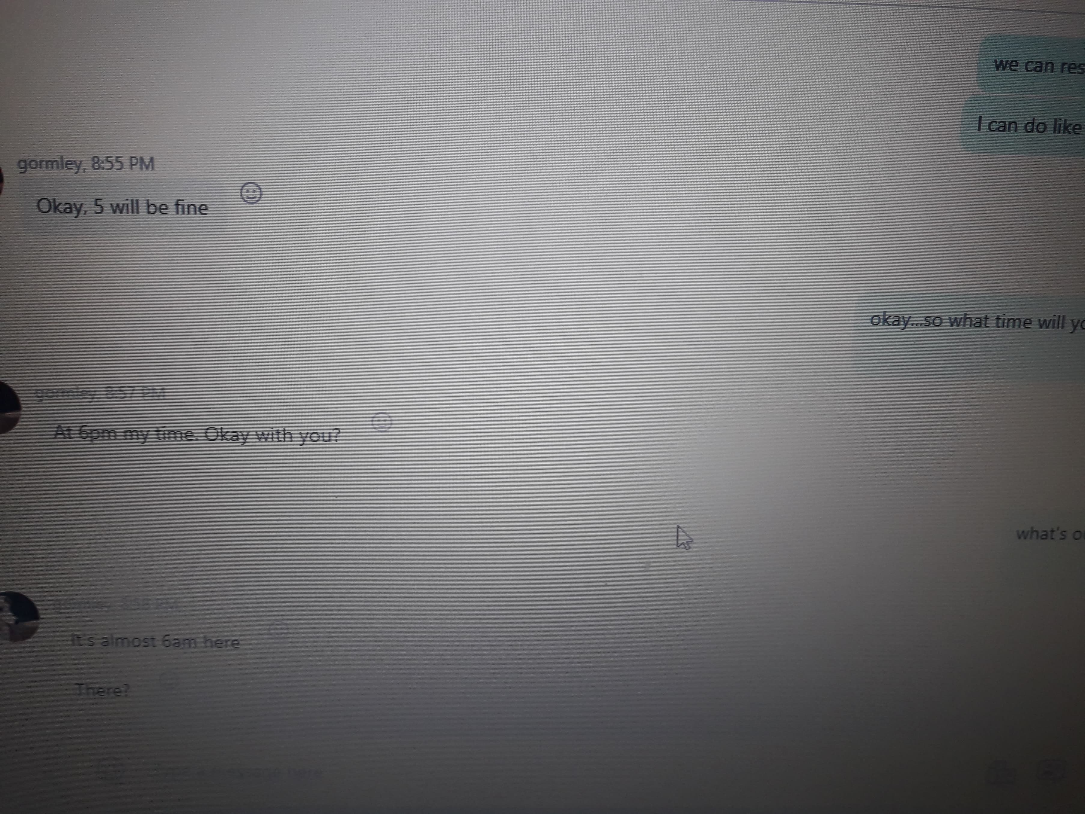 skype convo