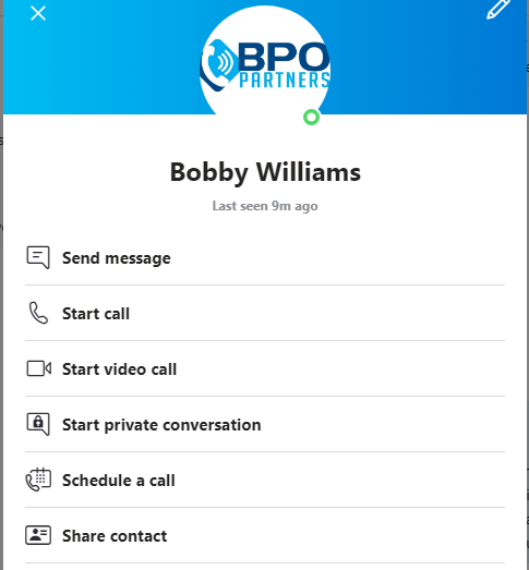 Bobby William real id on skype