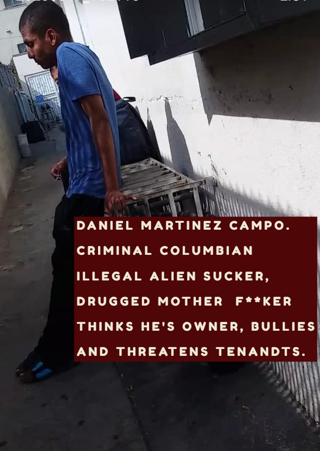  DANIEL MARTINEZ CAMPO DRUGGIE BULLY, STEALS 