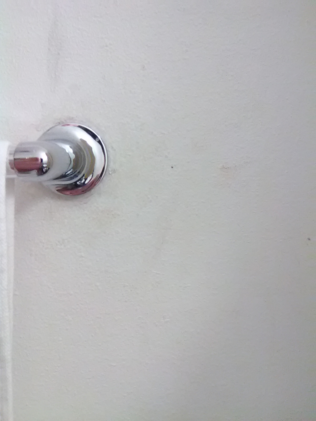 Grease Smeared All Over Bath Wall