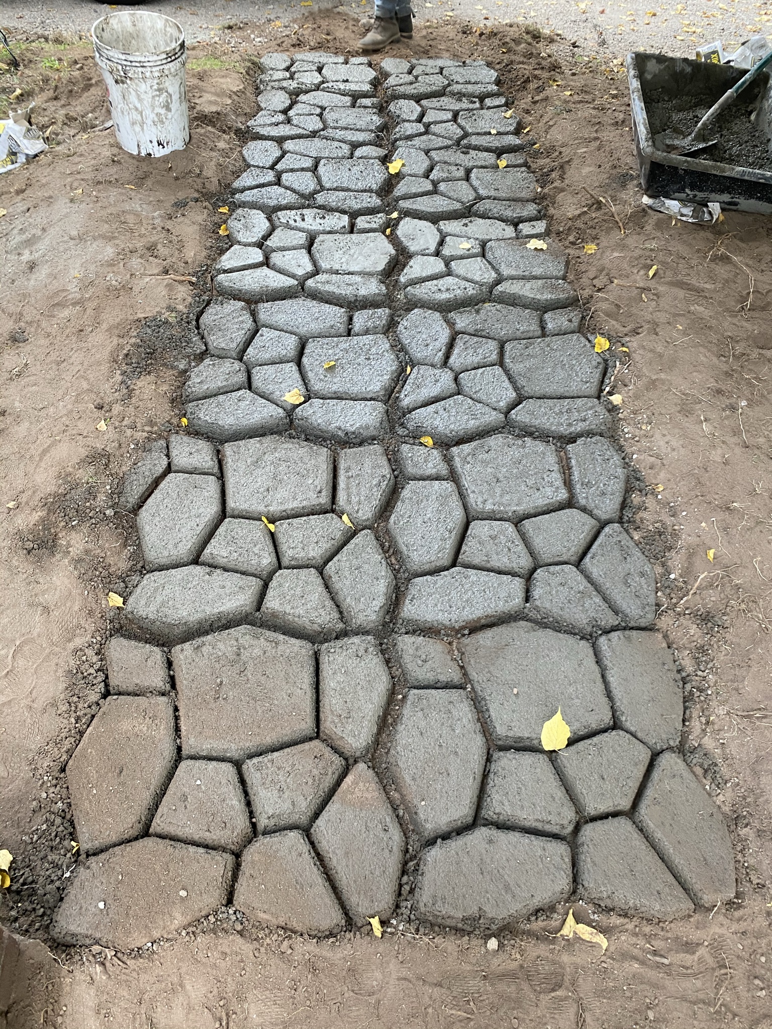 Paver stones we installed 