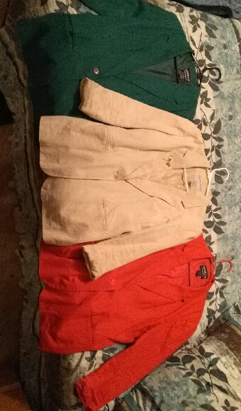 These are the other Adolpho jackets that I bought 