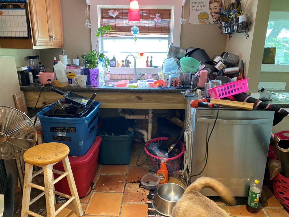 Kitchen in Shambles Courtesy of Mike Kelley