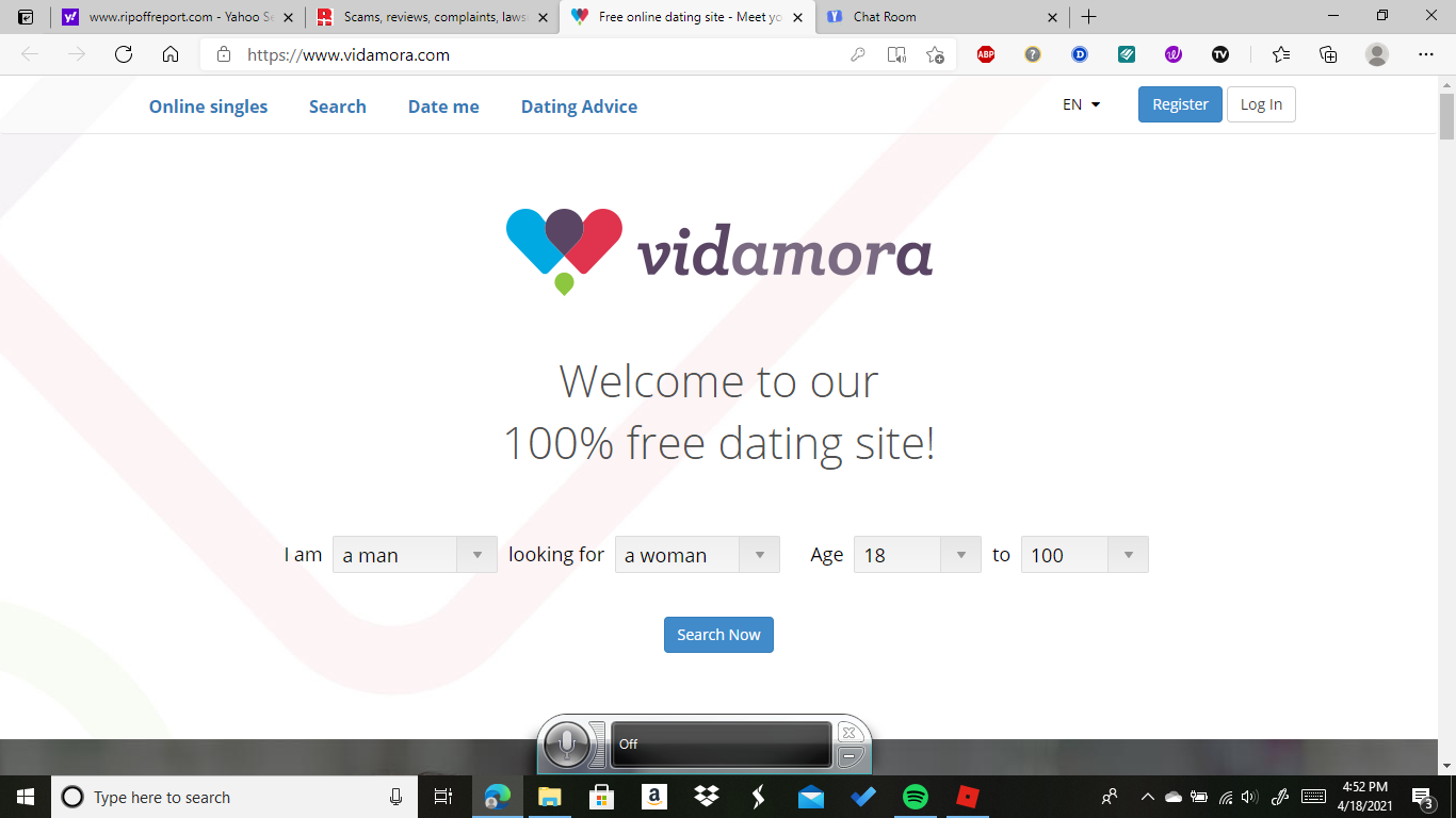 "Vidamora" Web Site