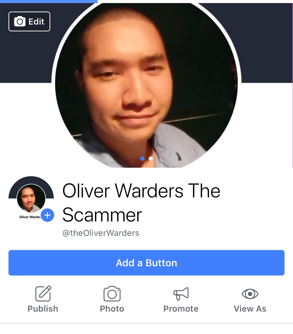 OLIVER WARDERS AKA EXTORTIONIST AKA INTERNET TROLL