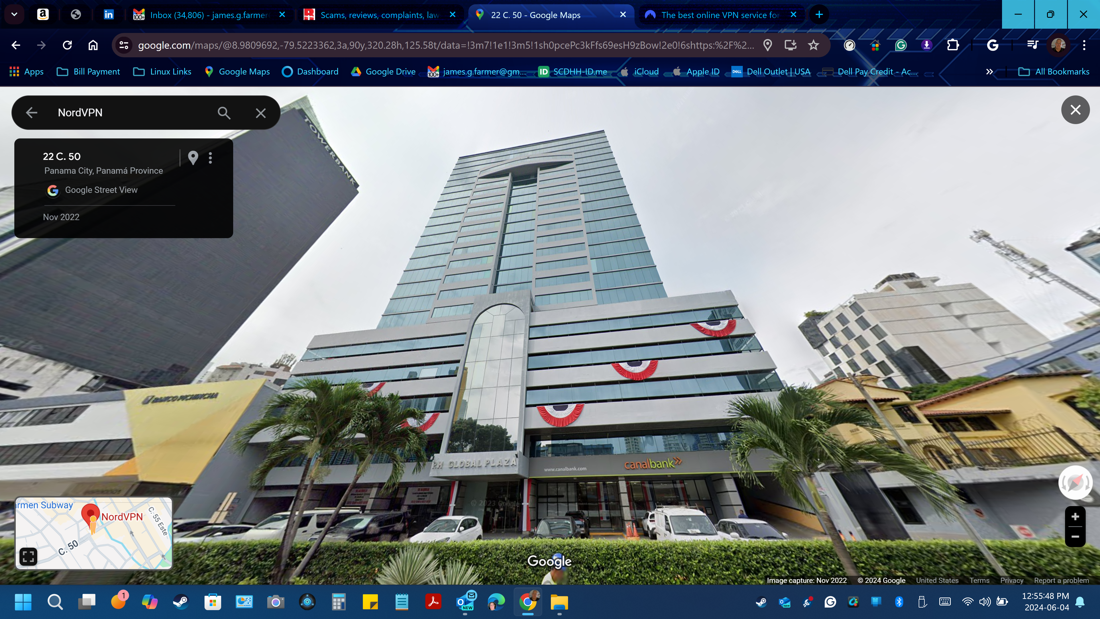 NORD VPN BUILDING! PANAMA CITY PANAMA