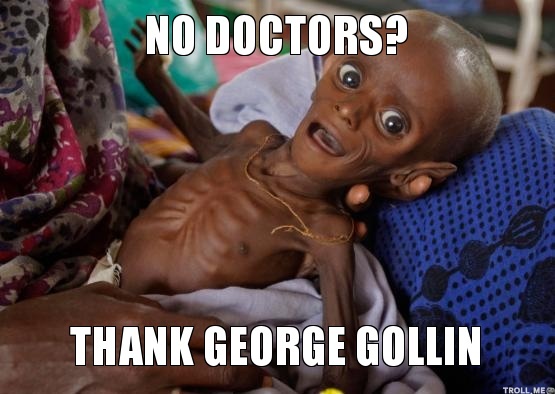 George Gollin--public menace