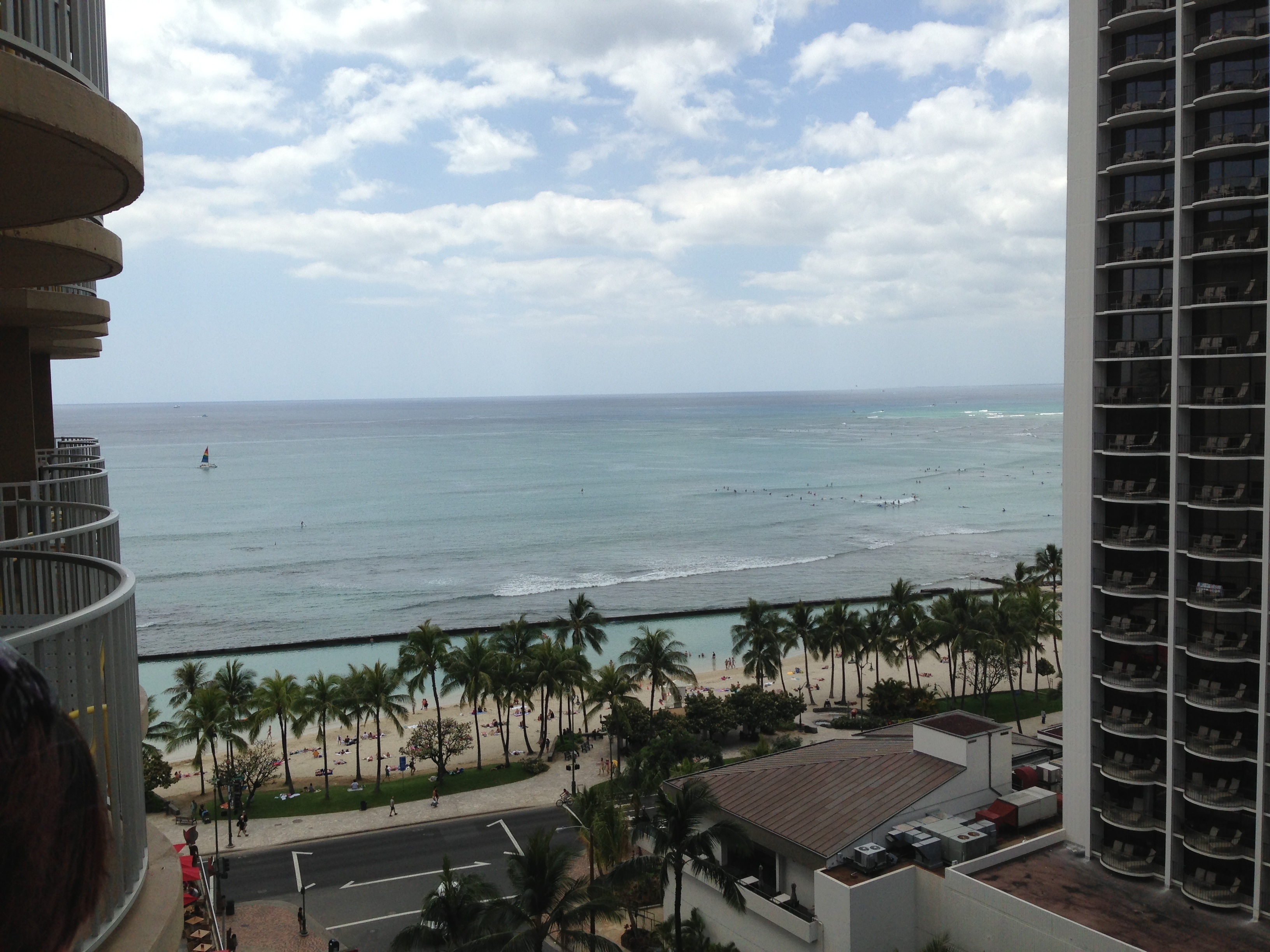 This was my view in Oahu, HAwaii