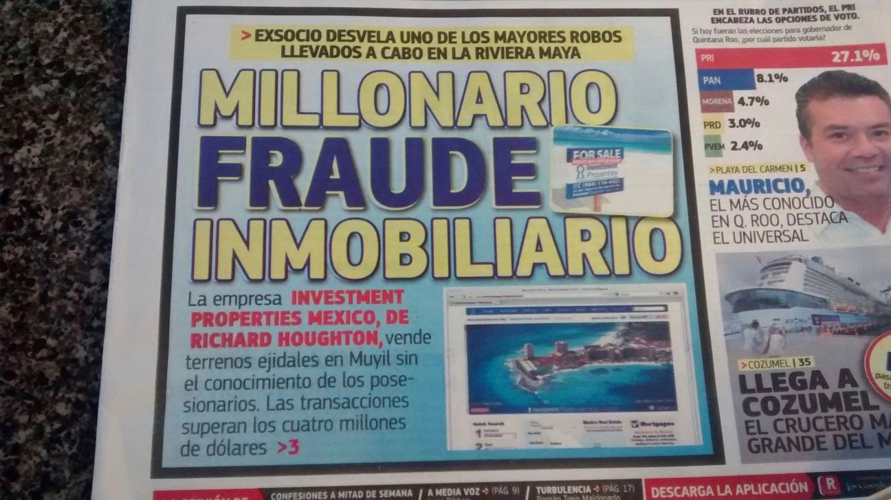 Front Page News!!!

Fraud Fraud Fraud