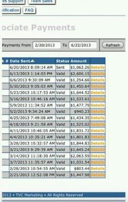 tvc payments