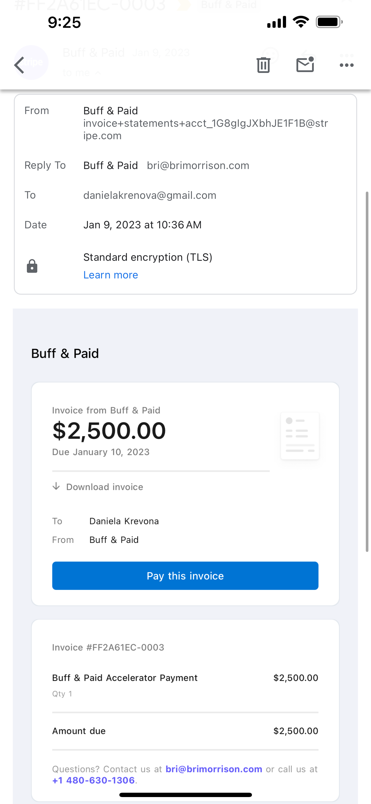 Buff and Paid Sold me a course promising I would make $10,000 back on my investment. practices were highly unprofessional, fe...