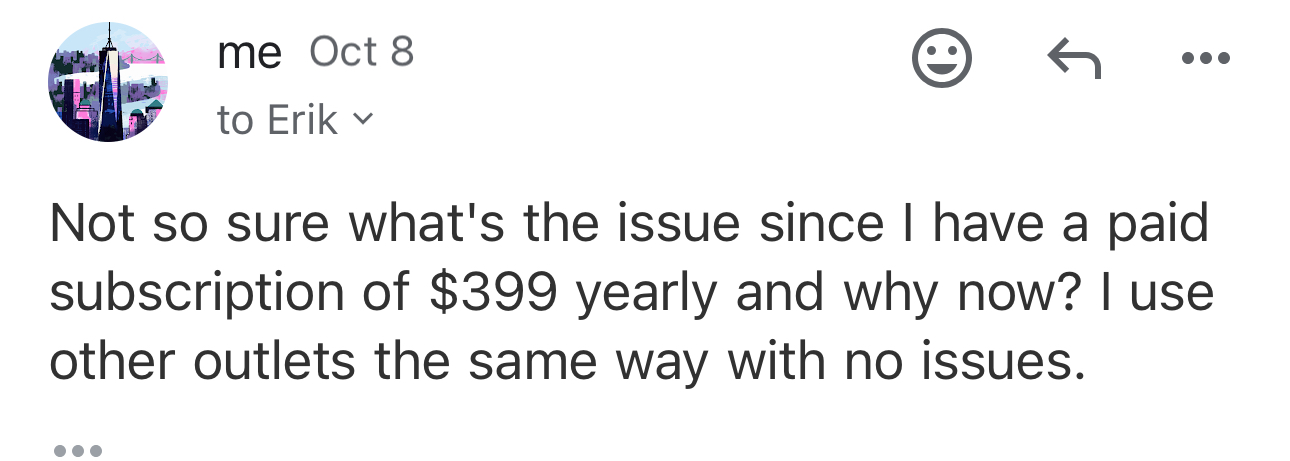 Soundstripe.com Misleading and unfair business practice. Nashville TN