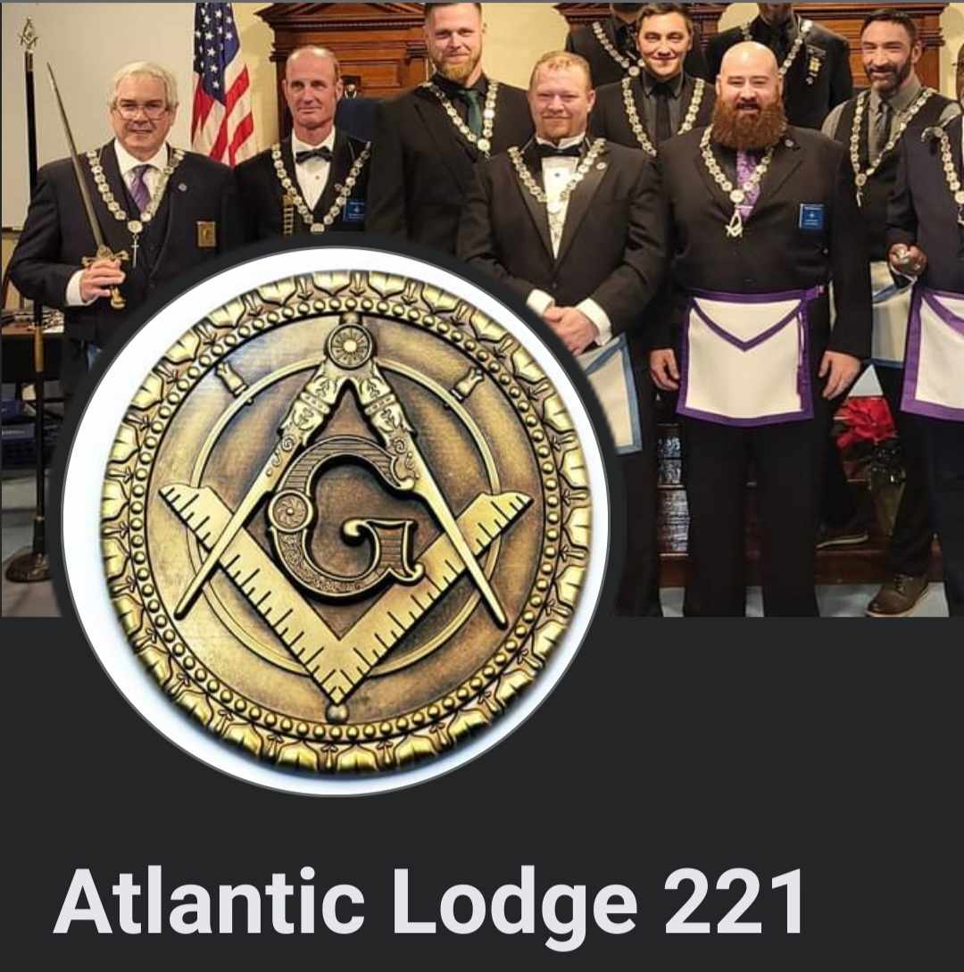 He's a mason at 221 Atlantic County Lodge in NJ.
