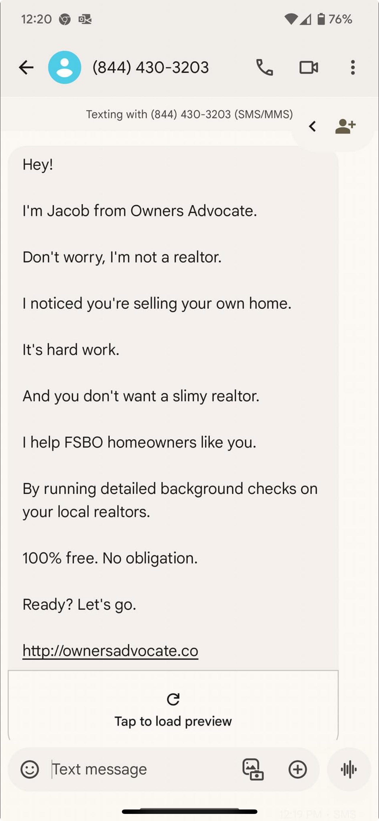 Ownersadvocate.co MISLEADING HOMEOWNERS