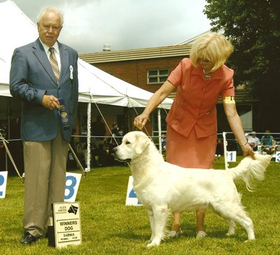 At his first championship show