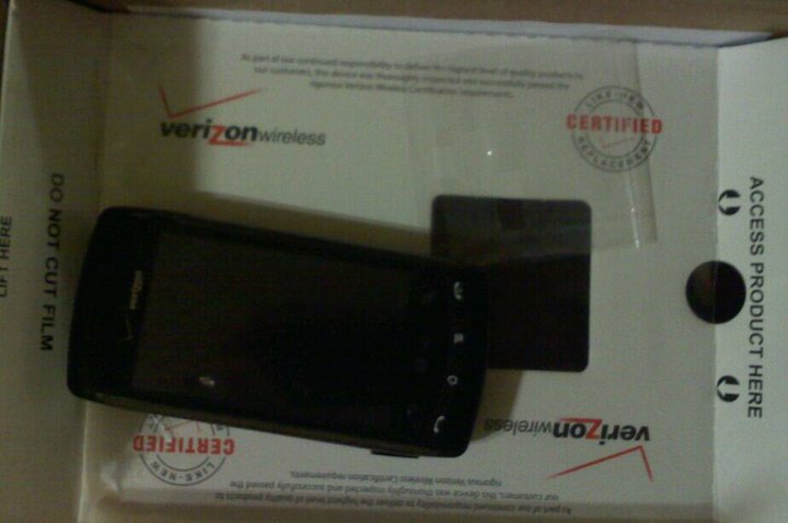 like new phone you get when your finally awarded a replacement for your new phone from Verizon