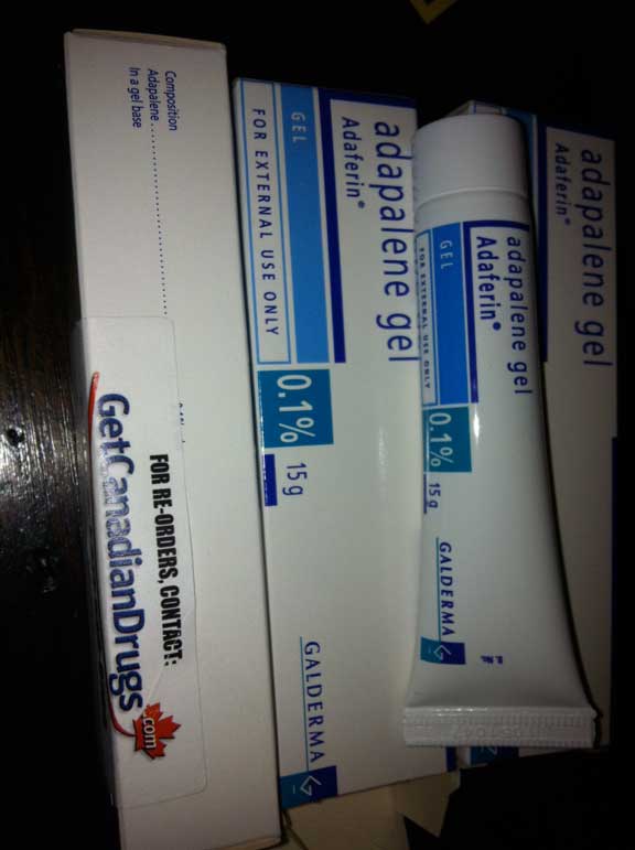 Differin gel Generic Received