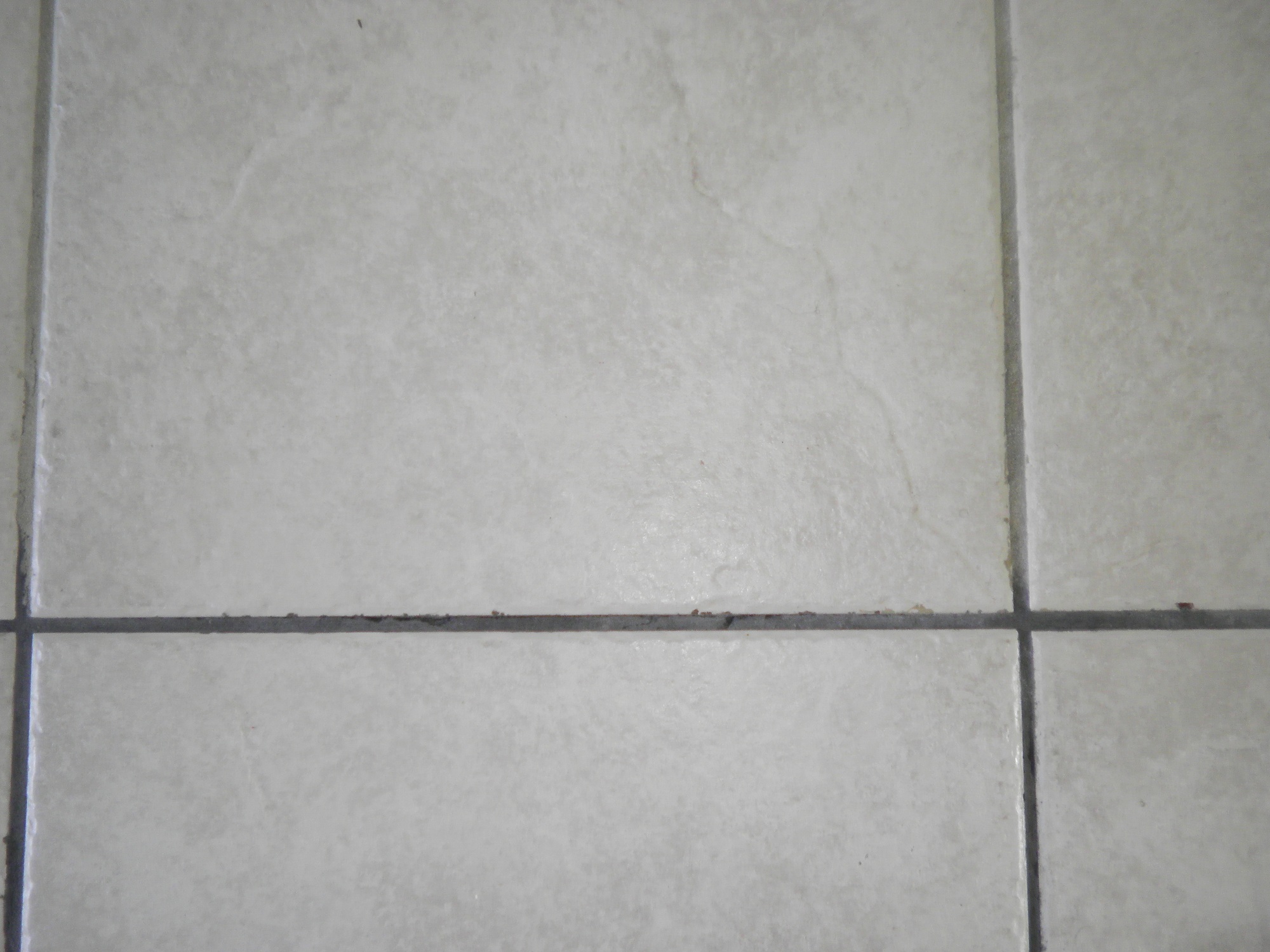 New grout cracking