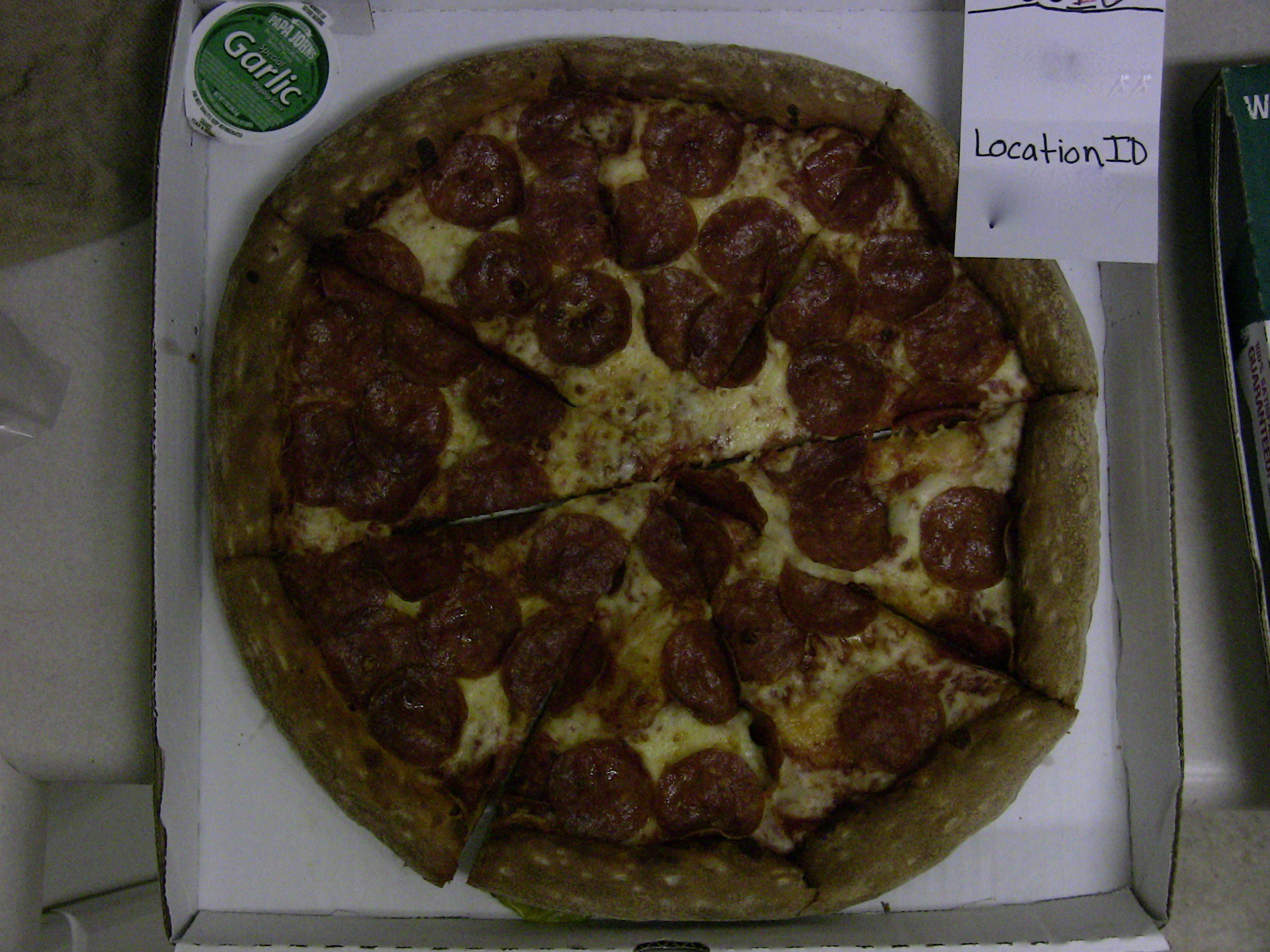 Top View Pizza