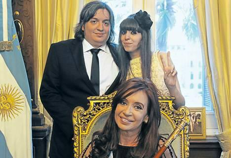 Cristina Kirchner and Children
