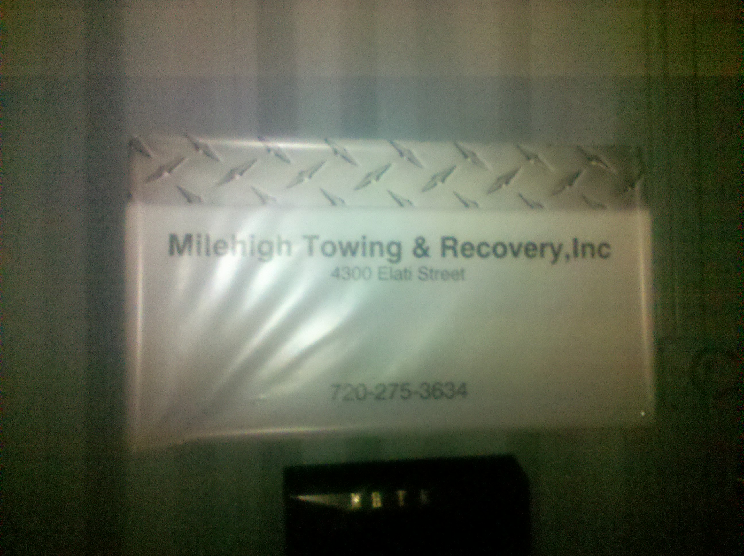 MHTR office sign