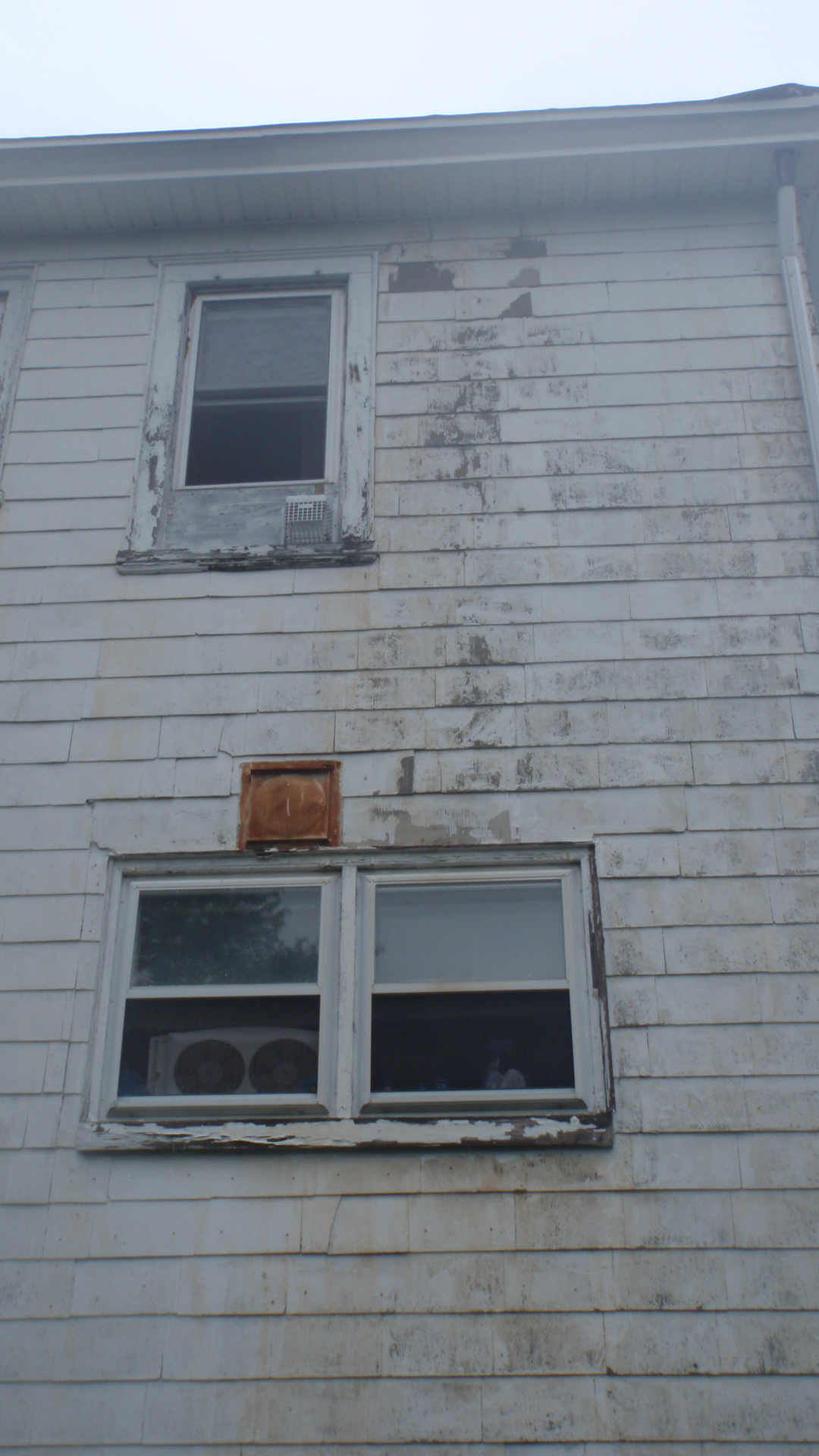 Rains through Siding