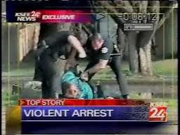 Fresno Cops Beating a Weak and Frail Homeless Man