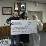 Check to Meals on Wheels from the Elks