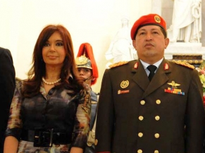 Cristina Kirchner Hugo Chavez
