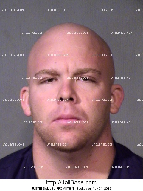 Justin S Fromstein mugshot from November 2012