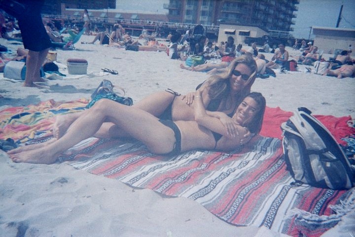 MARY PRANTIL HAVING A GAY INTERLUDE ON THE BEACH AKA PSYCHIC IN SEATTLE AKA WITCHCRAFT HATER