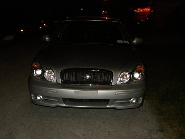 2003 Hyundai Sonata after the repairs.