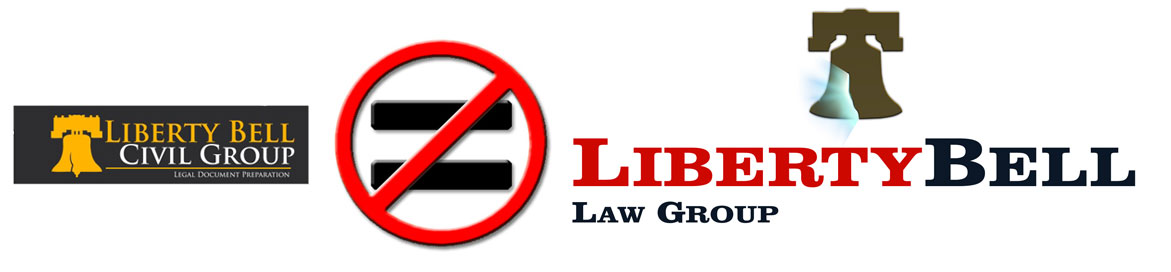 "liberty bell civil" is NOT EQUAL to "LibertyBell Law Group"