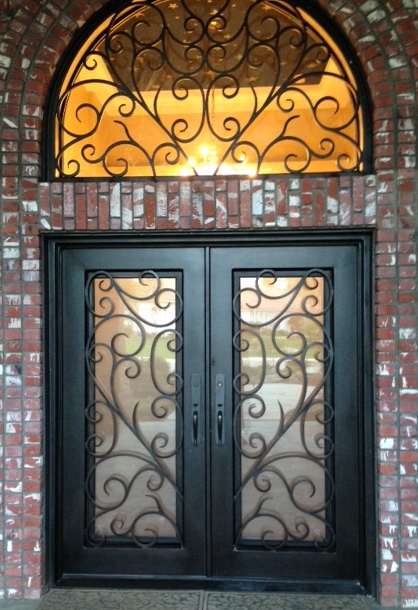 Beautiful Custom Door & Transom