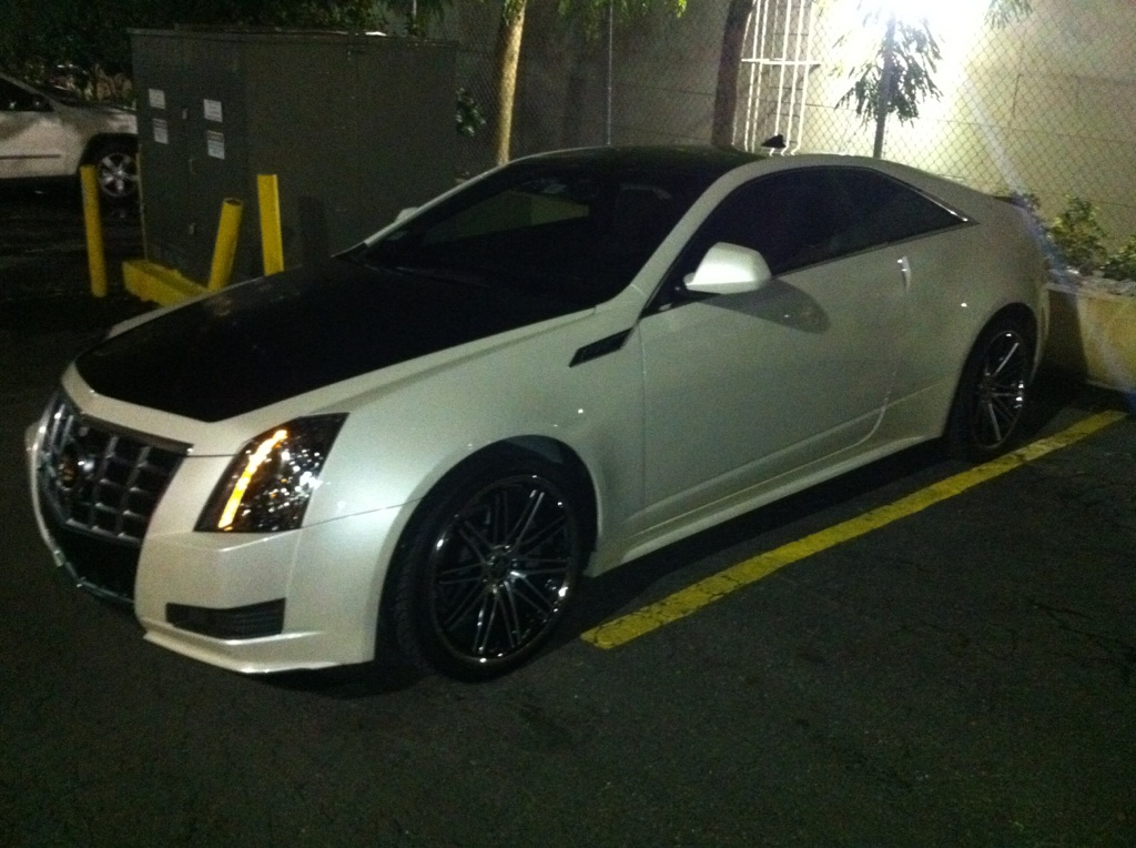 Rallye Club Vehicle - Cadillac CTS - Black Hood