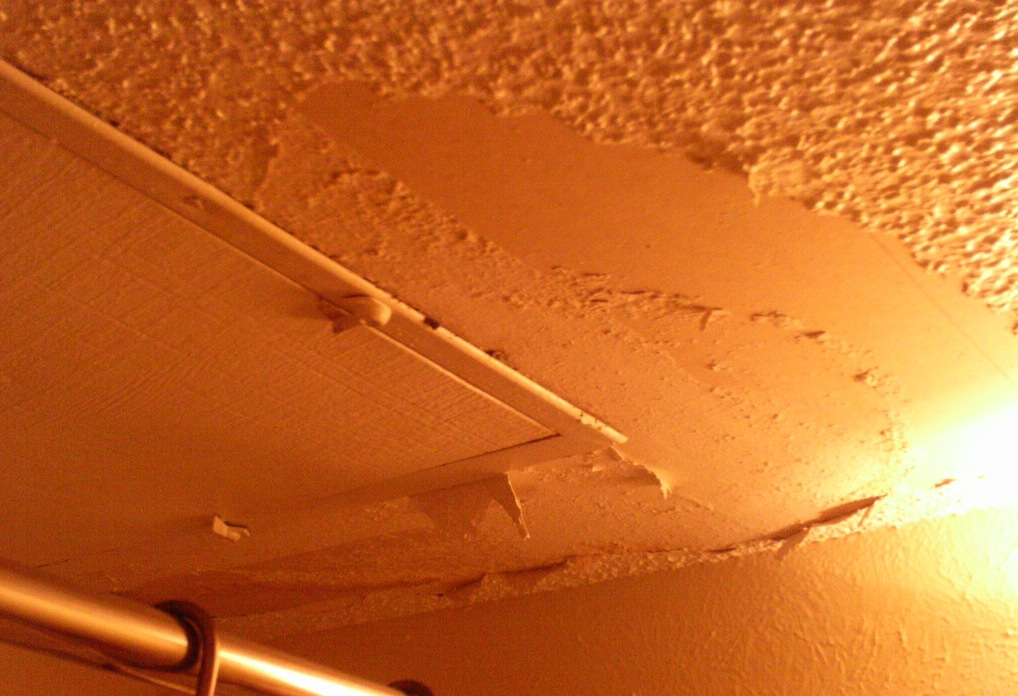 Ceiling they will not fix. 