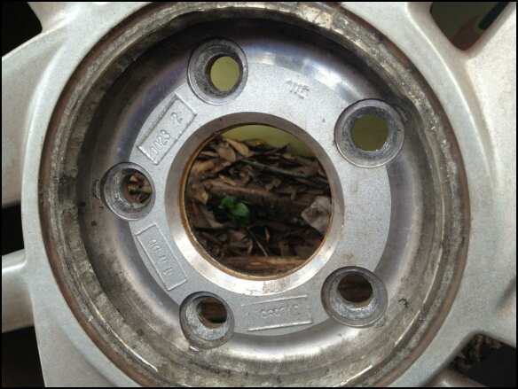 Loose lug nut damage caused by negligence at JUST BRAKES