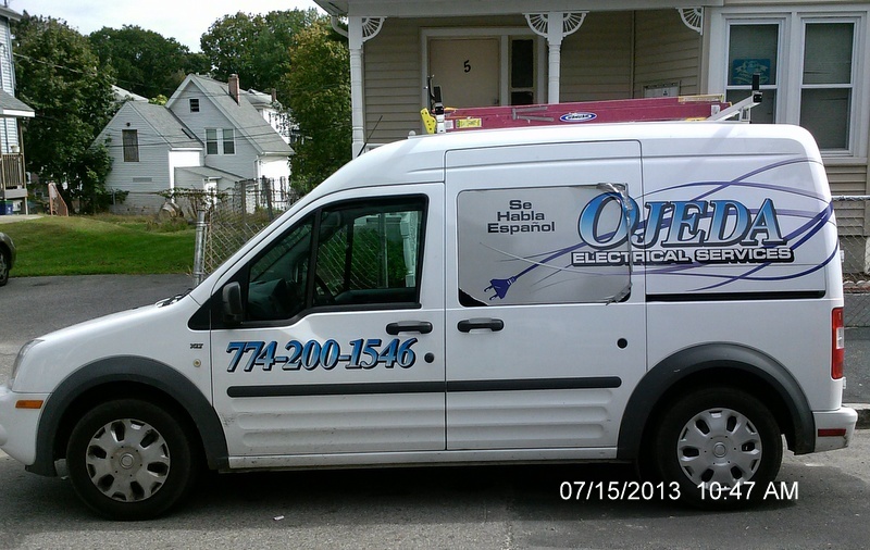 Ojeda Electrical Services Truck