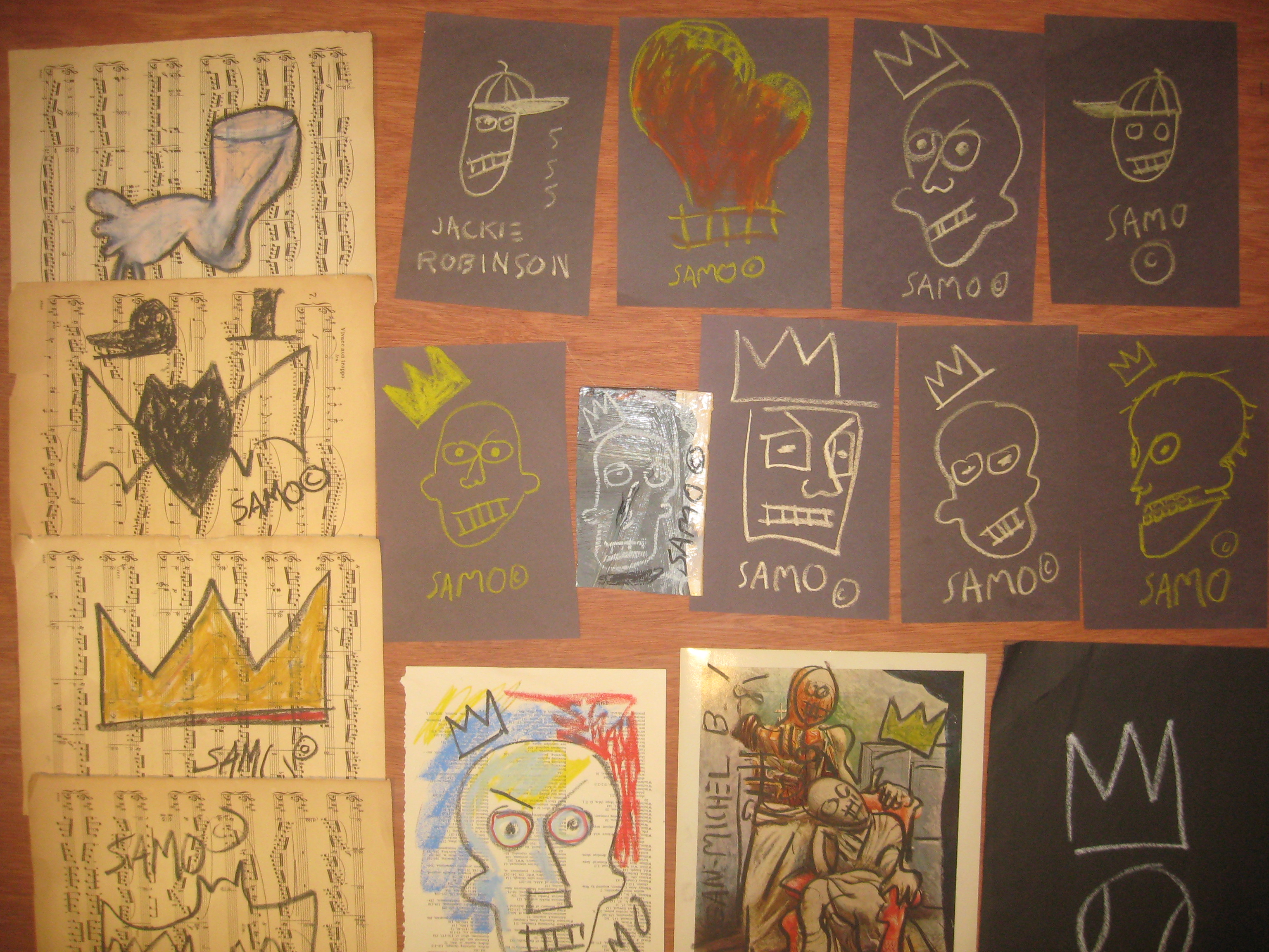 Original Basquiat artwork
