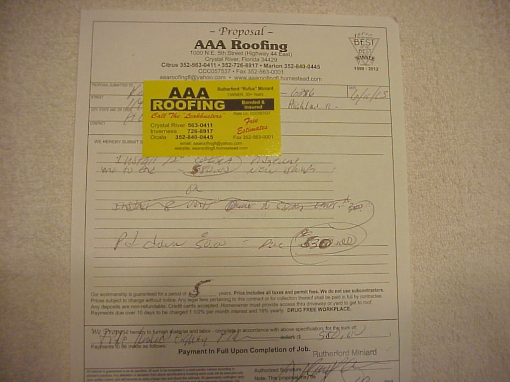 AAA Roofing