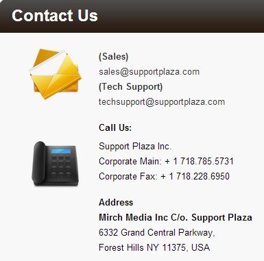 Mirch Media C/O Support Plaza is a scam operation. BEWARE!