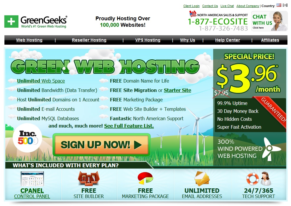 GreenGeeks.com are thieving, lying cheaters. They take your money and then go back on the service that they promised to provide you. BE CAREFUL OF THEM.
Better yet, use a different service.