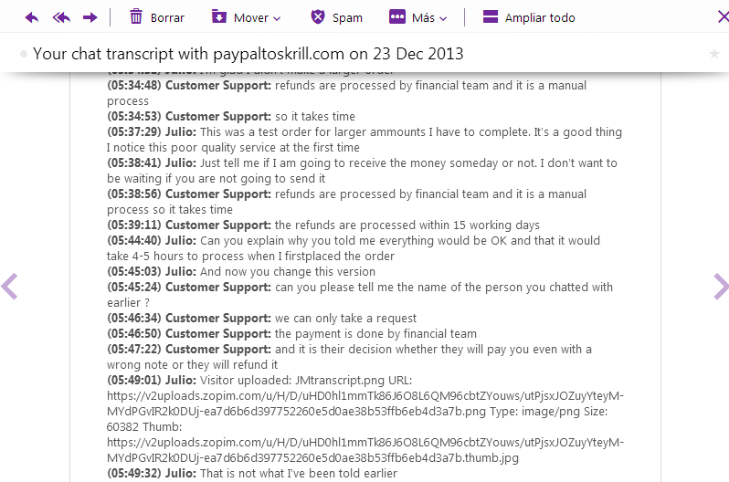 SECOND Customer Support Chat (Part 2)